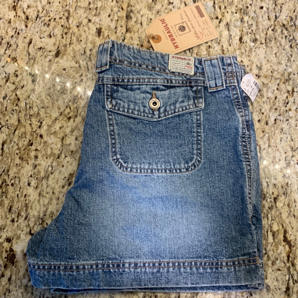 NWT Hydraulic Junior Denim Shorts 13/14